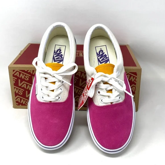 VANS Era Platform Multicolor Low Women's Size 7 Canvas Suede VN0A3WLUWVY - Picture 9 of 11